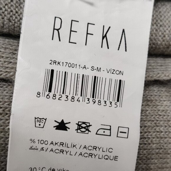 Refka Women's Open Front Maxi Knit Cardigan Size Small Medium - Picture 4 of 8